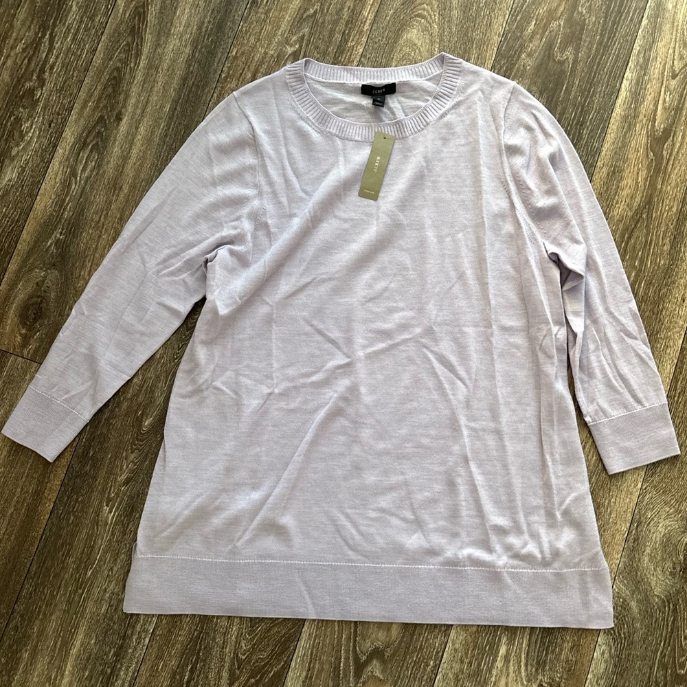 J. Crew Light Purple Sweater